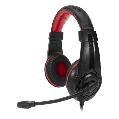 Image of Speedlink Legatos Stereo Gaming Headset SL-860000-BK, Fold-Away Microphone, Softly Padded Headband, Maximum Comfort, Easy, Driverless Installation, Black
