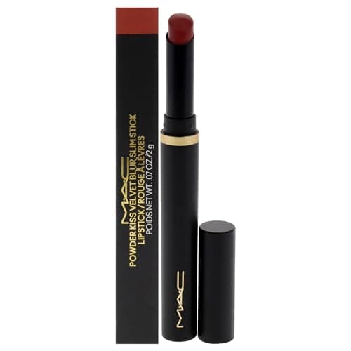 Image of MAC, Lipstick Powder Kiss Velvet Blur Slim Stick - Sweet Cinnamon, 2 gm/.07 oz