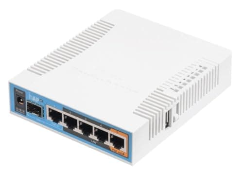 Image of MikroTik hAP AC 500 Mbit/s White Power over Ethernet (PoE)
