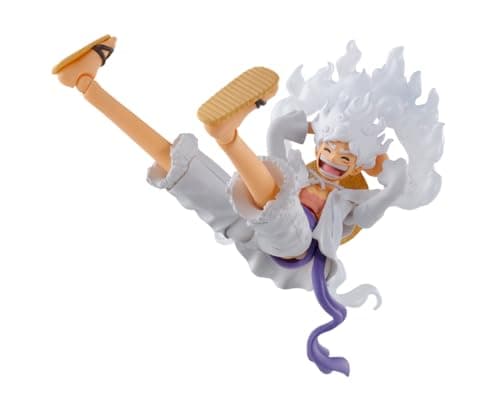 Image of TAMASHII NATIONS - One Piece - Monkey D. Luffy -GEAR5-, Bandai Spirits S.H.Figuarts Action Figure