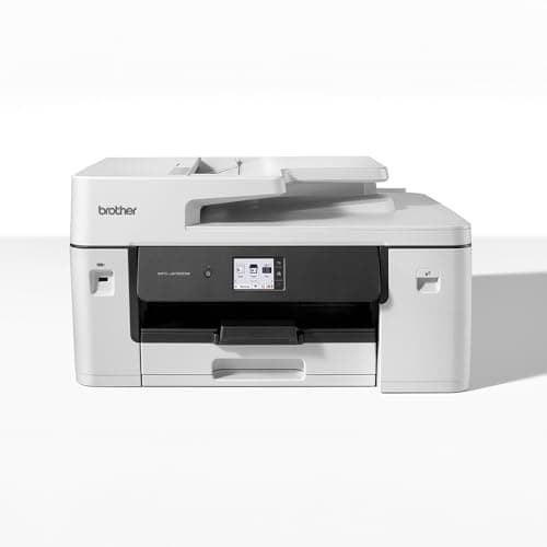 Image of Brother MFC-J6760DW Wireless Colour Inkjet Printer, A3 and A4 4-in-1 (Print/Copy/Scan/fax), Wi-Fi/USB/NFC, 250 sheets, 6.8cm touchscreen, UK Plug