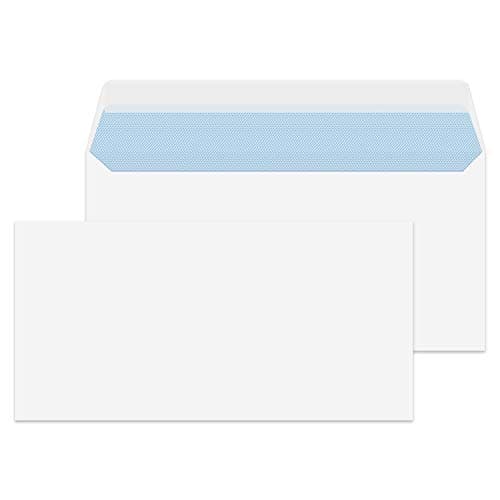 Image of Blake Purely Everyday DL 110 x 220 mm 100 gsm Peel & Seal Wallet Envelopes (23882/250 ) White - Pack of 250