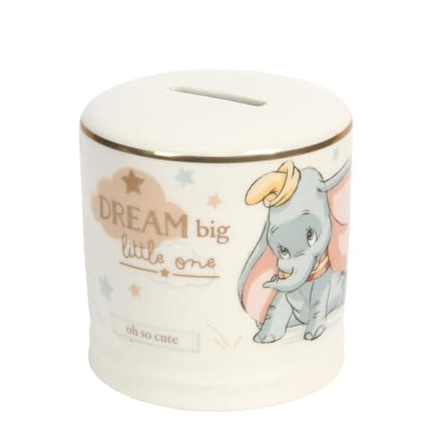 Image of Widdop & Co. Disney Magical Beginnings Ceramic Money Bank - Dumbo DI408, 200 g, WBM-GFT72