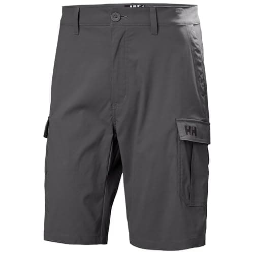 Image of Helly Hansen Mens Hh Qd Cargo Shorts 11", Ebony, 32
