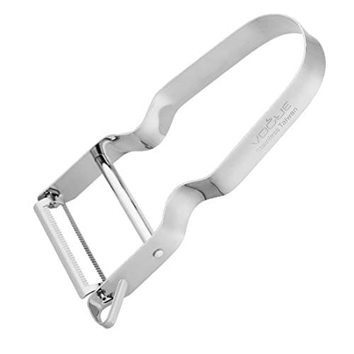 Image of Vogue D053 Speed Peeler Stainless Steel Slicer Cutter Twister Kitchen Tool, Silver