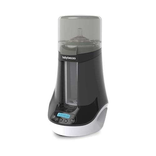 Image of Baby Brezza Electric Baby Bottle Warmer, Breast Milk Warmer + Baby Food Warmer and Defroster - Universal Warmer Fits All Feeding Bottles: Glass, Plastic, Small, Large + Newborn – Digital Display