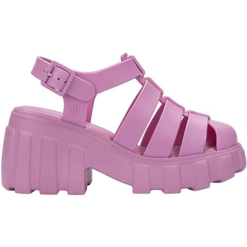 Image of melissa Megan Ad, Women's Wedge Sandals, pink, 5 UK