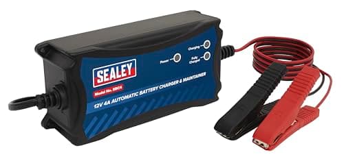Image of Sealey Automatic Smart Battery Charger & Maintainer 12V 4A - SBC4