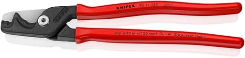 Image of KNIPEX Stepcut XL Cable Shears with Step Cut with Plastic Coating 225 mm, 95 11 225