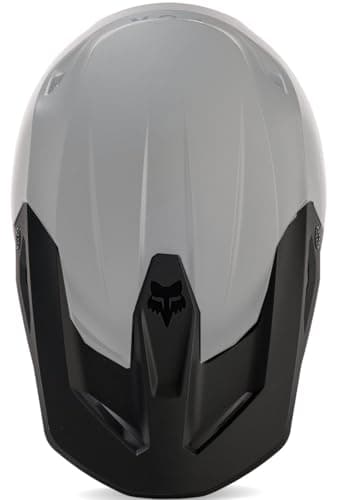 Image of FOX V1 Matte Black Youth Helmet Peak