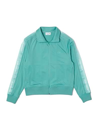 Image of Lacoste SH5365 Men's Activewaer Jacket in Floride Green (UK, Alpha, XXL, Regular, Regular, Green)