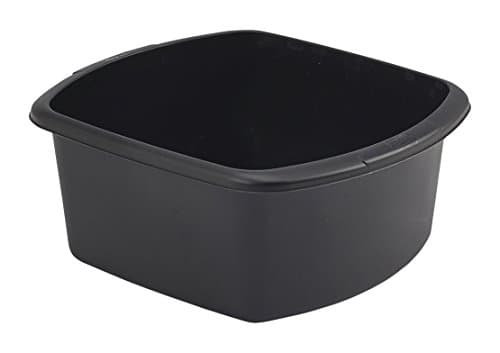 Image of Whitefurze Small Rectangular Bowl, Black