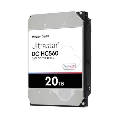 Image of WD Ultrastar DC HC560 - Hard Drive - 20 TB - Internal - 3.5" (8.9 cm) - SAS 12Gb/s - 7200 RPM - Buffer: 512 MB