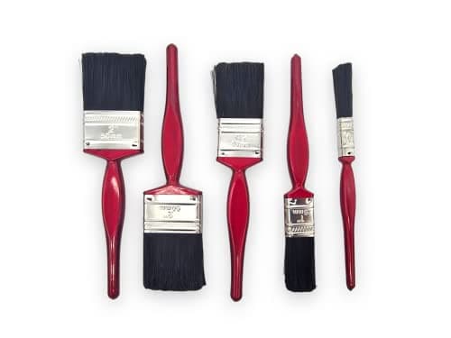 Image of ZYBUX - Professional Paint Brushes with No Loss of Bristle Paintbrush Heads, Studio Craft & Technique (5 Piece Pack)
