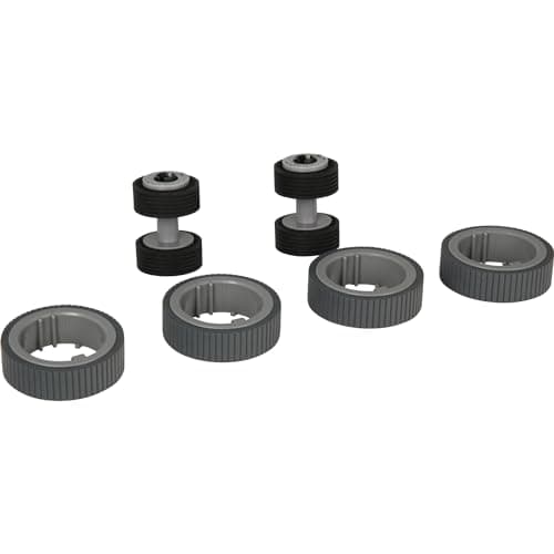 Image of Fujitsu/PFU Consumable Kit: 3670-400K For fi-7140, fi-7240, fi-7160, fi-7260, fi-7180, fi-7280. Includes 2x Pick Rollers and 2x Brake Rollers. Estimated Life: Up to 400K scans.