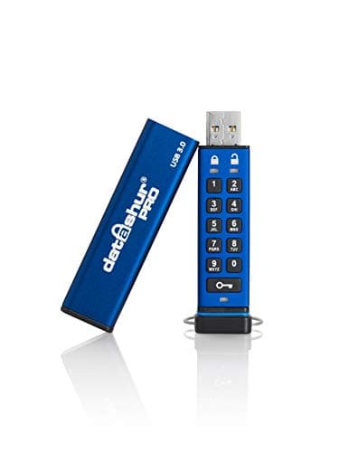 Image of iStorage datAshur PRO 32 GB | Encrypted USB Memory Stick | FIPS 140-2 Level 3 Certified | Password protected | Dust/Water Resistant | IS-FL-DA3-256-32