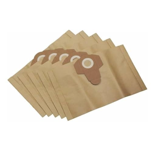 Image of Paper Dust Bags Compatible with EINHELL BT-VC 1115 DRAPER SWD1200 WDV20ASS 30L Wet And Dry Series Vacuum Hoover Cleaner Pack of 5