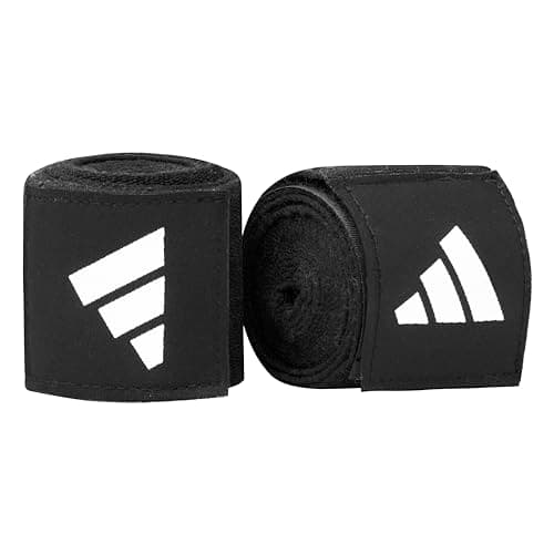 Image of Adidas IBA Boxing Hand Wraps 5 x 4.5 m Training Boxing Crepe Black