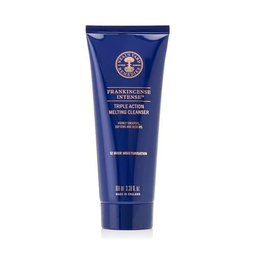 Image of Neal's Yard Remedies Frankincense Intense Triple Action Melt Cleanser, Natural Ingredients for Clear, Bright Skin, Vegan & Cruelty-Free, 100ml