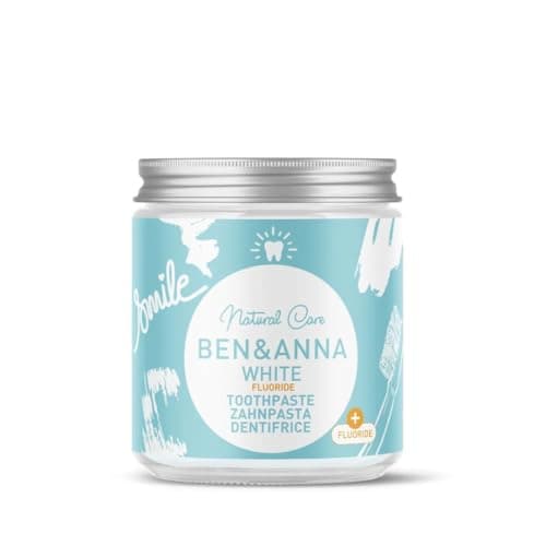 Image of Ben & Anna Natural Toothpaste - White (with Fluoride)