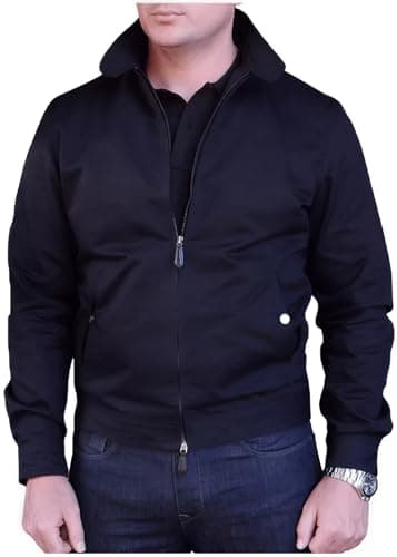 Image of The UMA Fashion Mens Blue Cotton Jacket Inspired by Movie - Investigator Cosplay Outerwear
