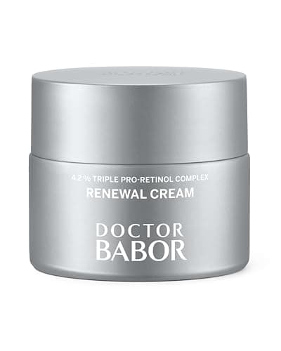 Image of DOCTOR BABOR Renewal Cream | Regenerating anti-ageing and anti-pigmentation face cream with pro-retinol complex | For radiant, rejuvenated skin | Refines the complexion | Vegan | 50ml