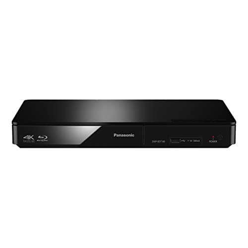 Image of Panasonic DMP-BDT180EB Smart Network 3D Blu-ray Disc/DVD Player, 4K Upscaling, Internet Apps, High-Resolution Audio, Ethernet, Compact Design, Black