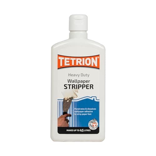 Image of Tetrion Wallpaper Stripper Remover - Highly Concentrated Solution for Easy Removal - Ideal for All Wallpaper Types 500ml