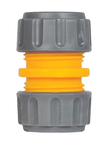 Image of Hozelock Hose Repair Connector, Grey/Yellow, 19 mm