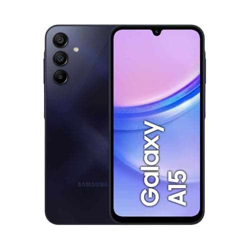 Image of Samsung SM-A155F Galaxy A15 Dual SIM 4GB RAM 128GB Blue Black EU - [Italian, Hungarian, Polish, Romanian, Austrian, Swiss version]