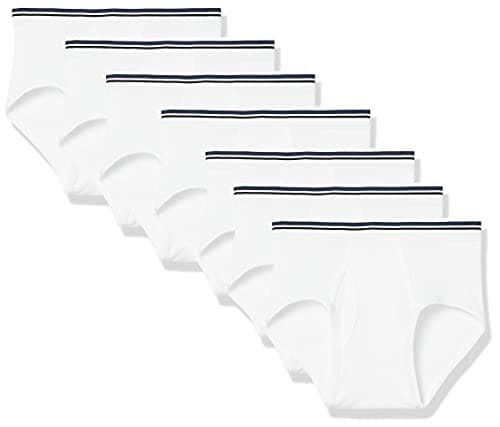 Image of Amazon Essentials Men's Brief, White, Large