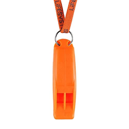 Image of Lifesystems Safety And Emergency Whistle With Lanyard for Outdoors, Mountaineering, Boating And Signalling