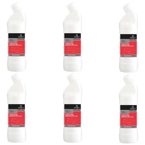 Image of Acidic Toilet Cleaner & Limescale Remover - 6 x 1 Litre Jangro Premium