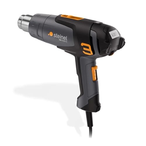 Image of Steinel HM 2020 E Hot Air Gun, 2200 W Heat Gun, 80°-630°C, Ceramic Heater, Hot Air Blower for Shrinking, Foiling, Plastic Welding, 230 V