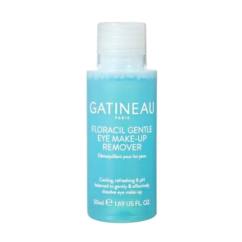 Image of GATINEAU Floracil Gentle Eye Make-Up Remover - 50ml, pH-Balanced Non-Oily Formula, Gently Removes Eye Make-Up & Impurities, Soothes & Refreshes, Travel Size