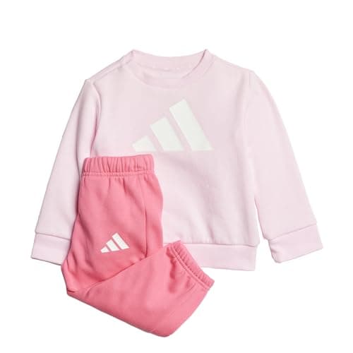 Image of adidas Unisex Baby BIG LOGO ESSENTIALS JOGGER, Clear Pink/White, 18-24 Months