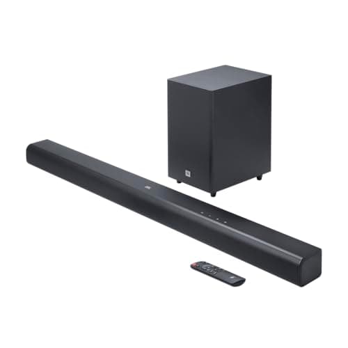Image of JBL Cinema SB 550 3.1 Channel Soundbar with Wireless Subwoofer and Dolby Audio, 250 W, HDMI ARC and Wireless Bluetooth Streaming, Black