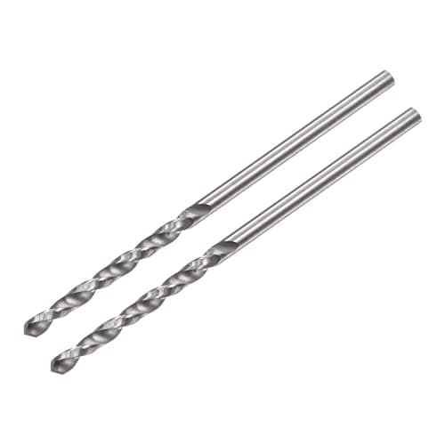 Image of sourcing map Solid Carbide Drill Bits, 1.6mm C2/K20 Tungsten Carbide Jobber Drill Bits Straight Shank Drilling Tool for Stainless Steel Aluminum Iron Metal Plastic 2pcs