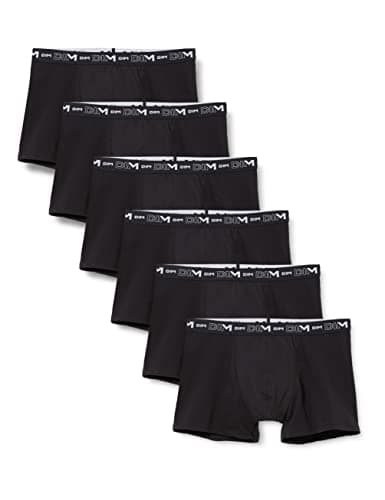 Image of DIM Set of 6 Men's Boxers | Breathable Stretch Cotton | Optimal Fit | Label Free