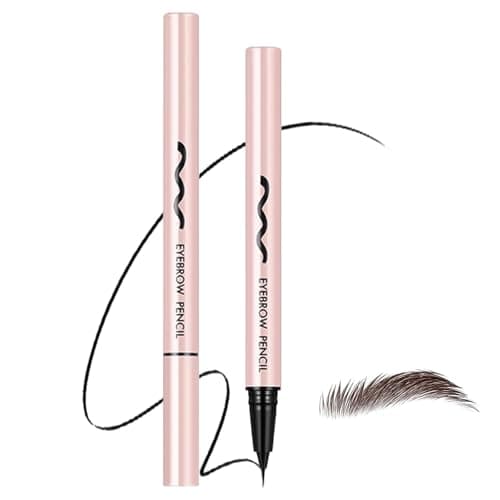 Image of Eyebrow Pencil, Microblading eyebrow Pen Lift Brow Tint Pen, Waterproof Smudge-Proof Transfer-Proof, Magic Eyebrow Pencil For Naturally Defined eye brows(Brown)