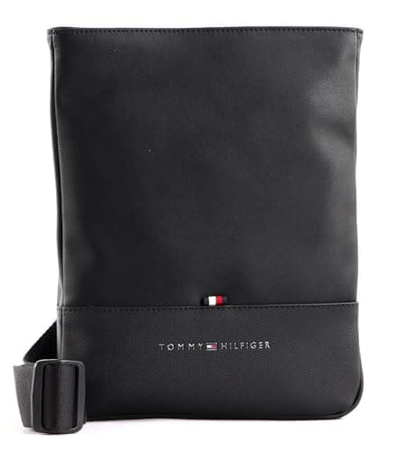 Image of Tommy Hilfiger Men TH Essential Crossover Shoulder Bag Small, Black (Black), One Size
