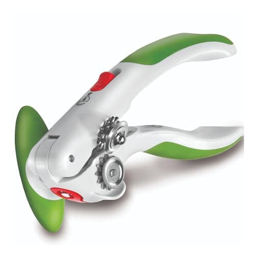 Image of Zyliss 20366 Lock N' Lift Can Opener with Lid Lifter Magnet, Green, Plastic