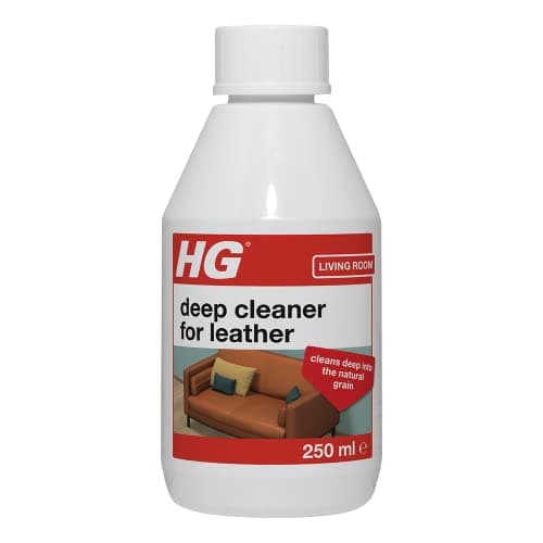 Image of HG Leather Deep Cleaner | Safe & Mild, Water-Based for Bags, Boots, Jackets & Sofas | 250ml