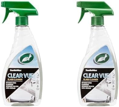 Image of Turtle Wax 51781 Clearvue Car Glass Window Cleaner (500ml) (Pack of 2)