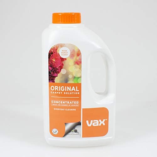 Image of Vax Original Carpet Washing Solution, Rose Burst Scent, 1L CONCENTRATED