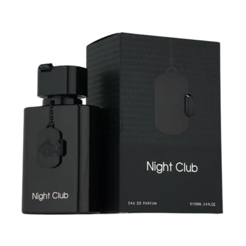 Image of Night Club Black Eau de Parfum for Men, Black, 100ml (3.4 Fl Oz)