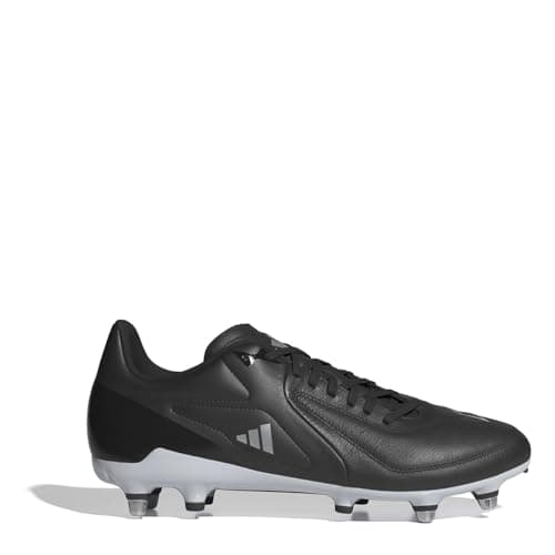 Image of adidas Mens Adizero RS15 Elite Adults Soft Ground Rugby Boots Black/White 15 UK