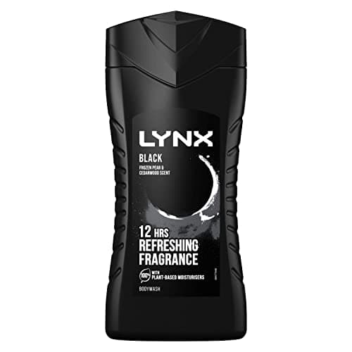 Image of Lynx Black Shower Gel for Men, 225ml