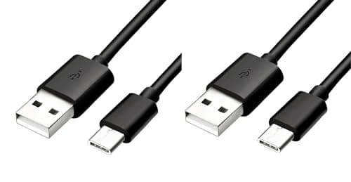 Image of Dr.Tech Fast Dual Charging Cable USB to Type-C Charging Lead for Xbox-Series X/S Controller(1M) - Pack of 2