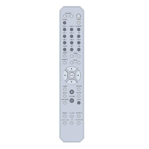Image of 1pc Remote Control Fit For Yamaha RN303BL R-N303 RN303 RN303D R-N303D R-N303BL Network Stereo Receiver